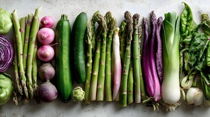 旬を感じる春野菜素材