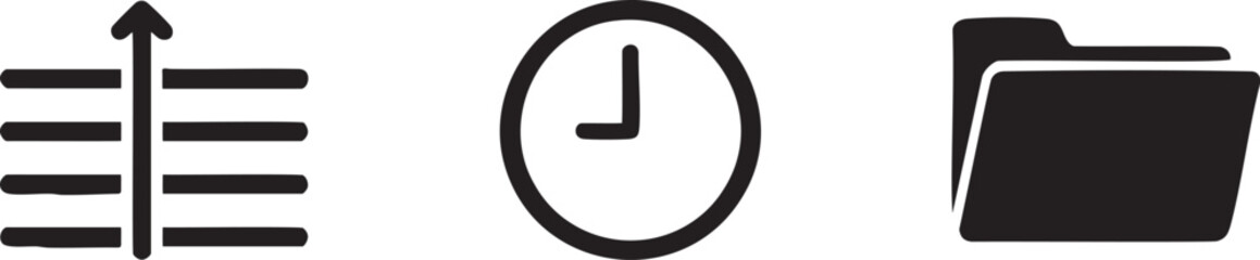 Office and Organization Icons for Business Workflow Management