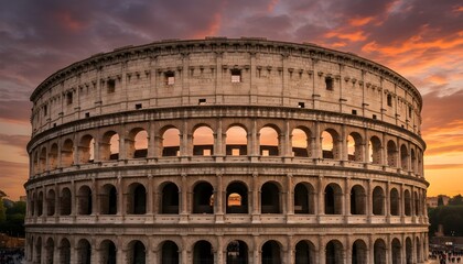 Fototapeta premium colosseum in rome italy