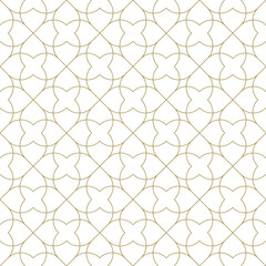 Seamless geometric pattern. Modern background with thin threads.