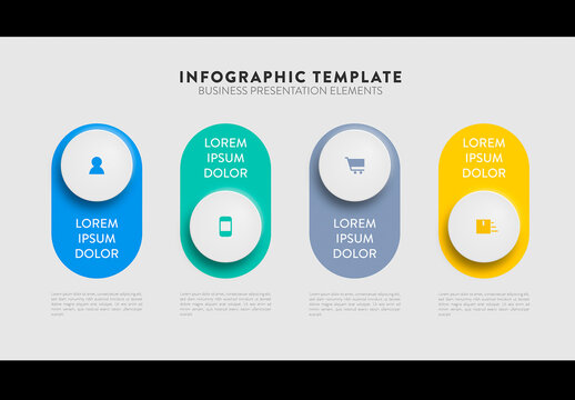 Clean Corporate Infographic Design Template