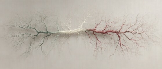 Minimalist Diagram of the Pneumogastric Nerve Structure