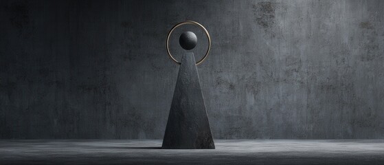 Minimalist Statue Blending Modern Design with Classic Aesthetics