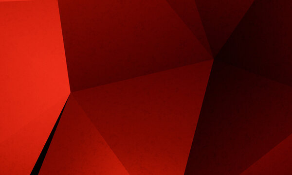 Abstract red and black geometric background