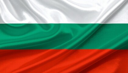 Fototapeta premium flag of Bulgaria