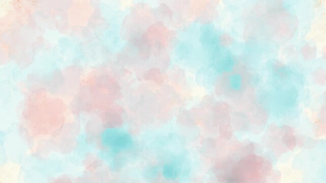抽象的　水彩画　モーショングラフィックス バックグラウンド