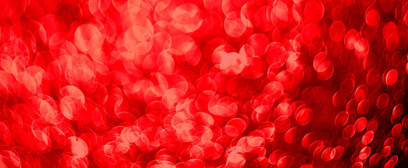 red abstract background  with bokeh