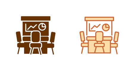 Fototapeta premium Conference Room Icon Design