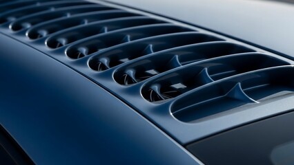 Close-up of car air vent.