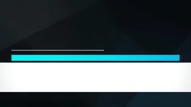 A close-up shot of a blue and white horizontal bar graph on a black and white background with a minimalist and modern design.