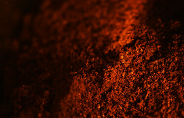ground Coffee beans texture close up.  espresso background	
