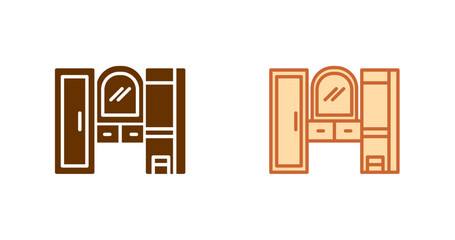 Wardrobe Icon Design