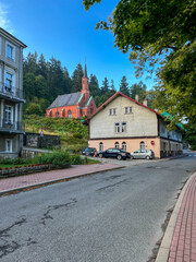 Church of the Sacred Heart of Jesus, a spa church in Duszniki Zdroj, Poland