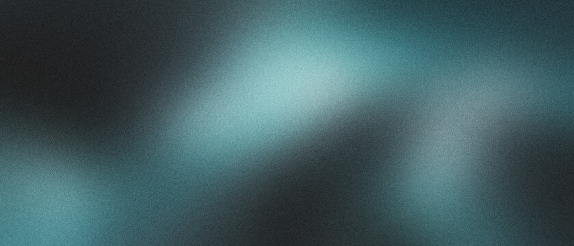 Abstract blue grainy gradient background texture