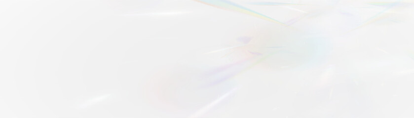 Naklejka premium Set of rainbow light flares, reflection effect, falling confetti. Light rainbow lights with transparent effect, sparkling prism, stripe overlay, rainbow crystal, vector, png.