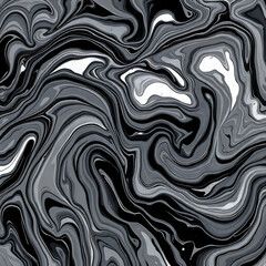 Black and white background vector with wax melted crayon art