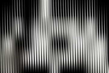 Obraz premium Abstract black and white wavy vertical lines background