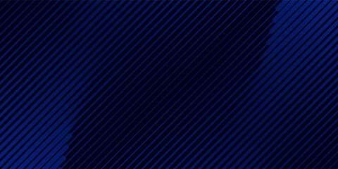Abstract Blue Horizontal Line Background with Layered Stripes and Dynamic Cut Shape, Modern Minimal Technology Design for Business Presentation, Website Banner, Digital Interface, Corporate Branding