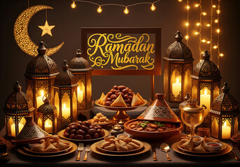 Ramadhan Kareem sale design vector suitable for greeting