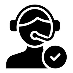 broadcasting glyph icon