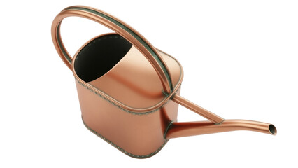 Isolated Watering Can for Gardening, Vintage Style Metal Watering Pot for Outdoor Plants © Maria