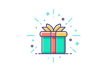 gift box vector illustration © MI DESIGN
