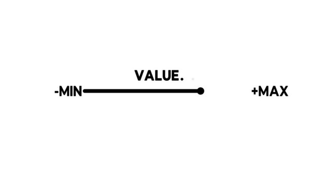 The concept of business value added. Businessman touching virtual progress bar with the word value for business growth. increase value, company value add, growth plan, Grow sales product and service.