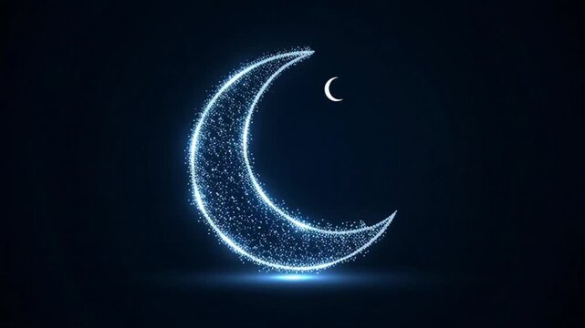 moon and stars