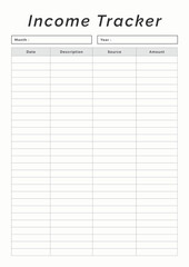 Income Tracker