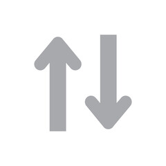 Up Down Arrow Icon PNG with Transparent Background