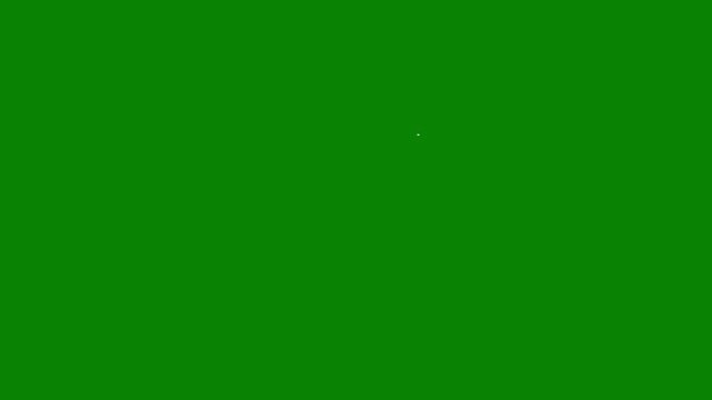 Dynamic Glitter Star Motion Graphics, White Sparkling Stars on Green Background. Twinkle star glitter sparkle, star sparkle vector doodles, glowing light effect, retro shine movement.4k Animation