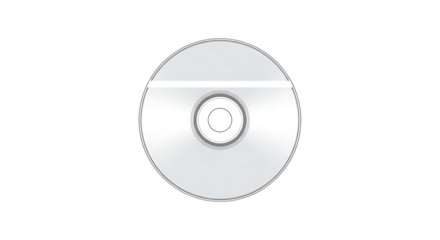 A white oval object isolated on transparent background