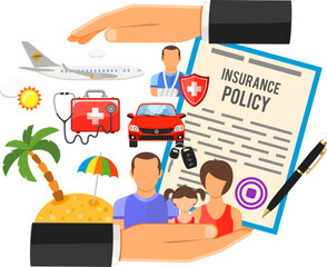 Travel Insurance Concept