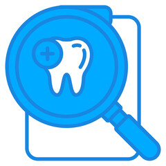 Dental Check Icon For Design Elements
