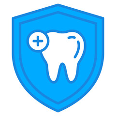 Tooth Protection Icon For Design Elements