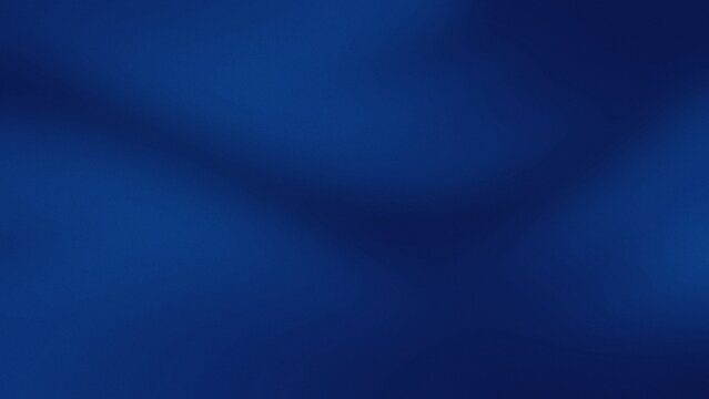 Abstract dark blue grainy gradient background with soft blurred noise