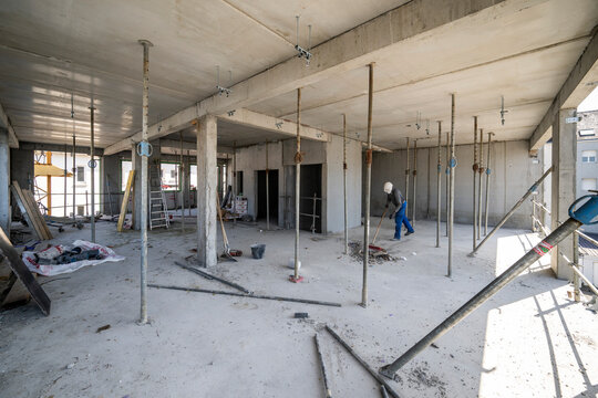 chantier de construction BTP