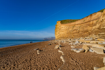 views around west Bay Dorset ENgland