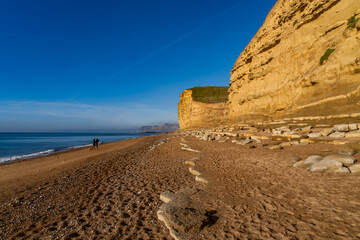 views around west Bay Dorset ENgland