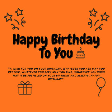 Happy Birthday Greeting Cards Collection with Festive Illustrations and Inspirational Quotes