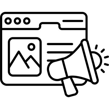 Promotion Outline Icon