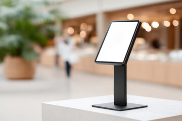 Digital ticket system looks inviting at museum entrance