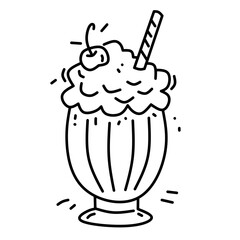 Milkshake Drawings