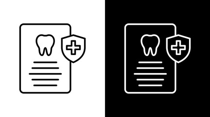 Dental Insurance Icon For Design Elements