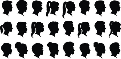 Collection of Farmer and Gardener Silhouettes Holding Tools Like Pitchfork Wheelbarrow and Harvest Baskets Isolated on a White Background for Agricultural Design

Keywords