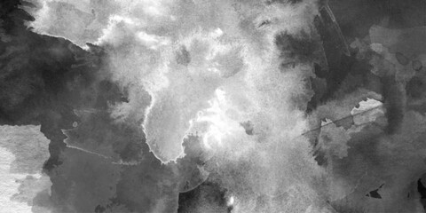 Abstract black old grainy texture for painting on ceramic tile wallpaper. watercolor paint stains and blotches, grey design textured overlay banner color background painting