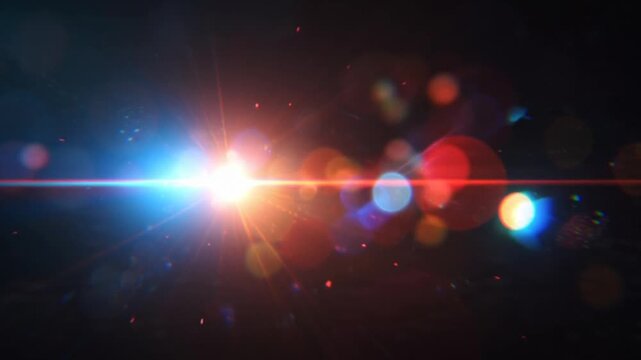 Light Leaks 4K footage. Lens glow flare bokeh overlays, burn flame background. For compositing over your footage, stylizing video, transitions. Defocused lamp flash rays effect. Light pulses