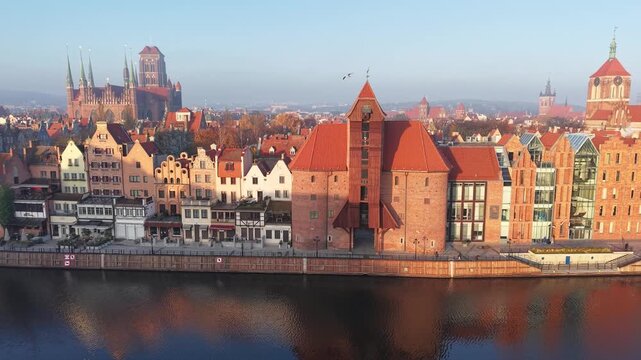 Gdansk, Poland- View of the Old Town	
