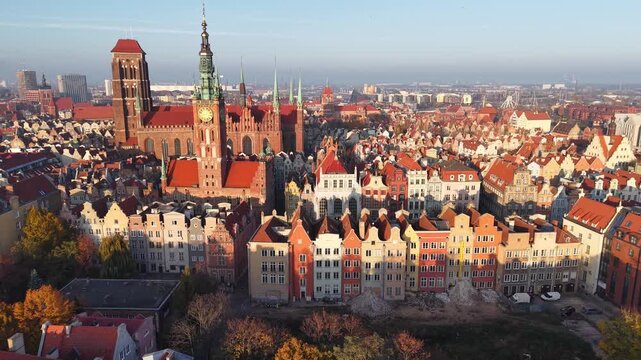 Gdansk, Poland- View of the Old Town	

