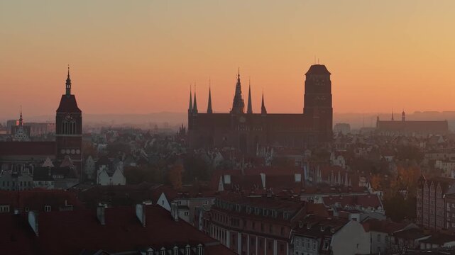 Gdansk, Poland- View of the Old Town	

